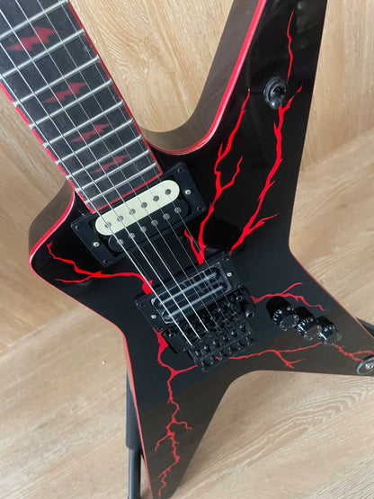 Dime Red Lightning